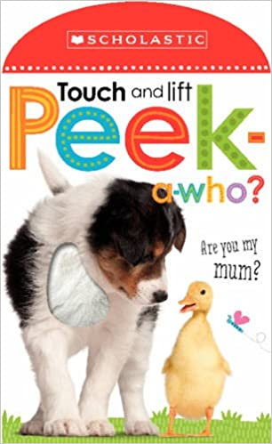 peek a who book by scholastic