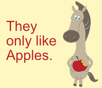 horse apple